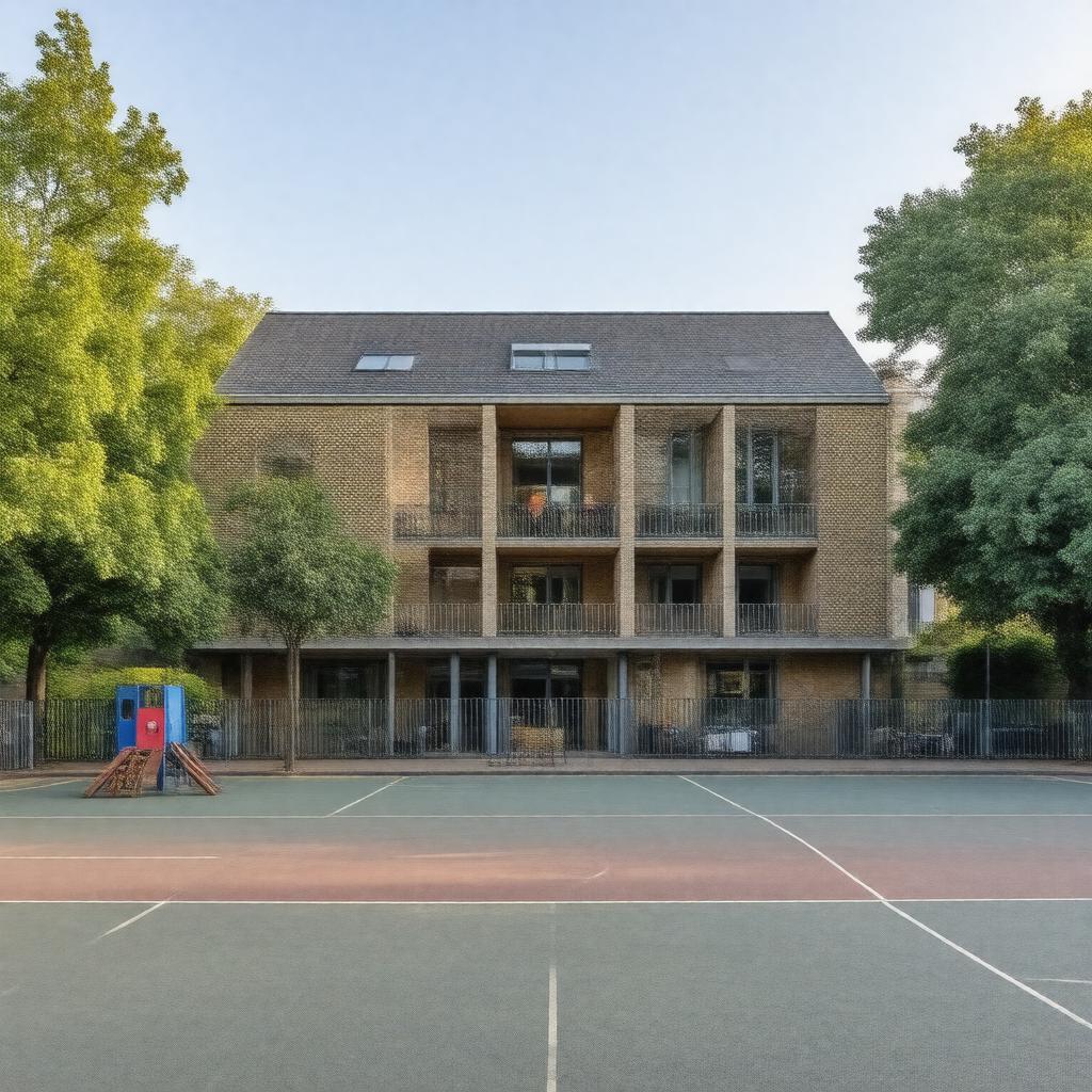 Click to view larger image AI-created image of Notting Hill Preparatory School