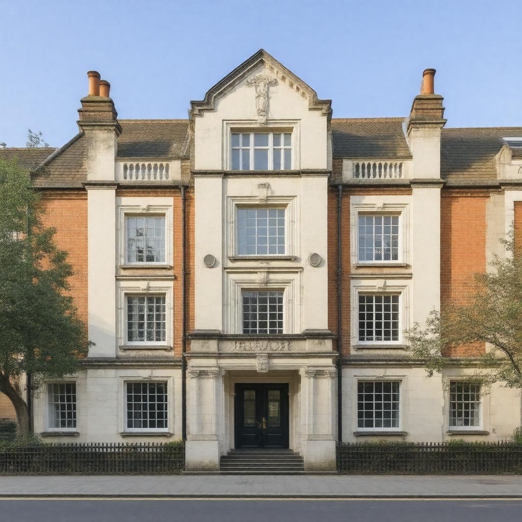 AI-created image of Notting Hill and Ealing High School