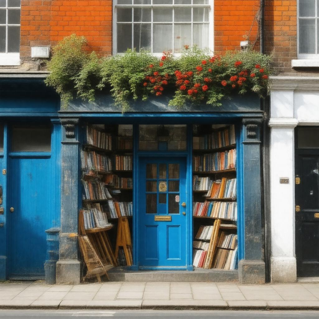 AI-created image of Notting Hill (film, 1999)