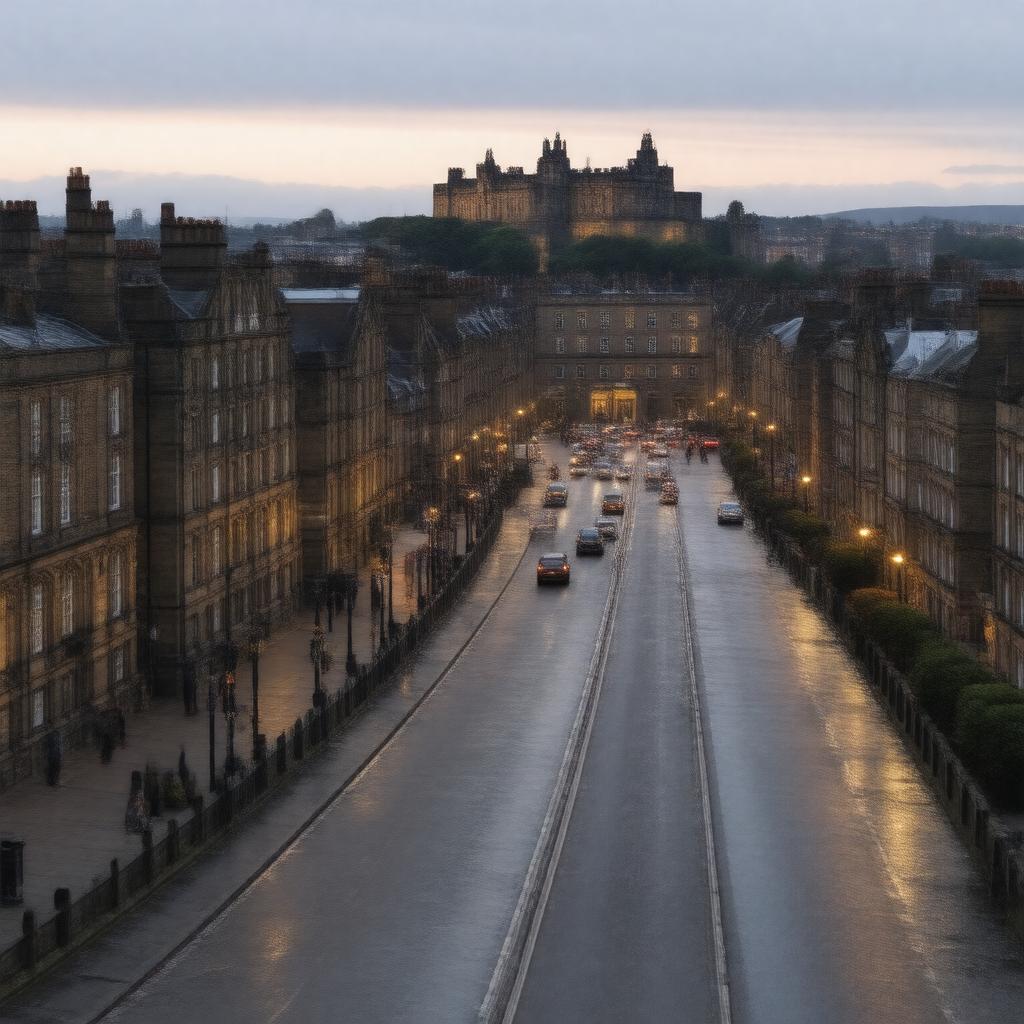 Click to view larger image AI-created image of Nottingham