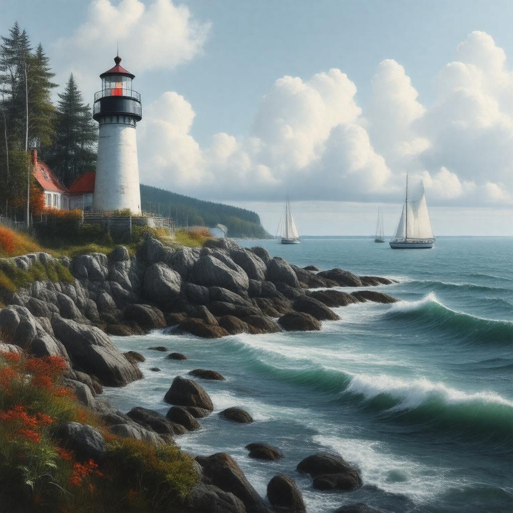 AI-created image of Nova Scotia