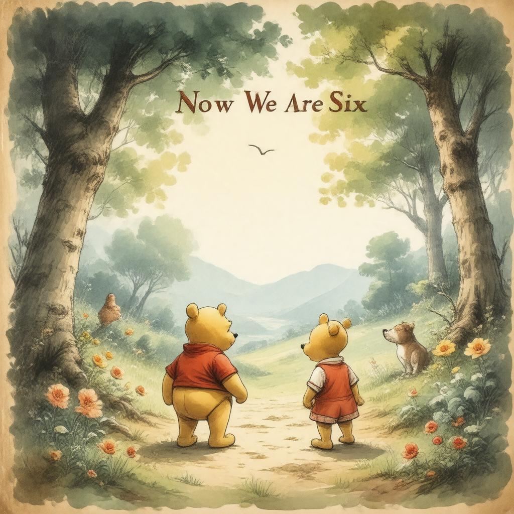 AI-created image of Now We Are Six