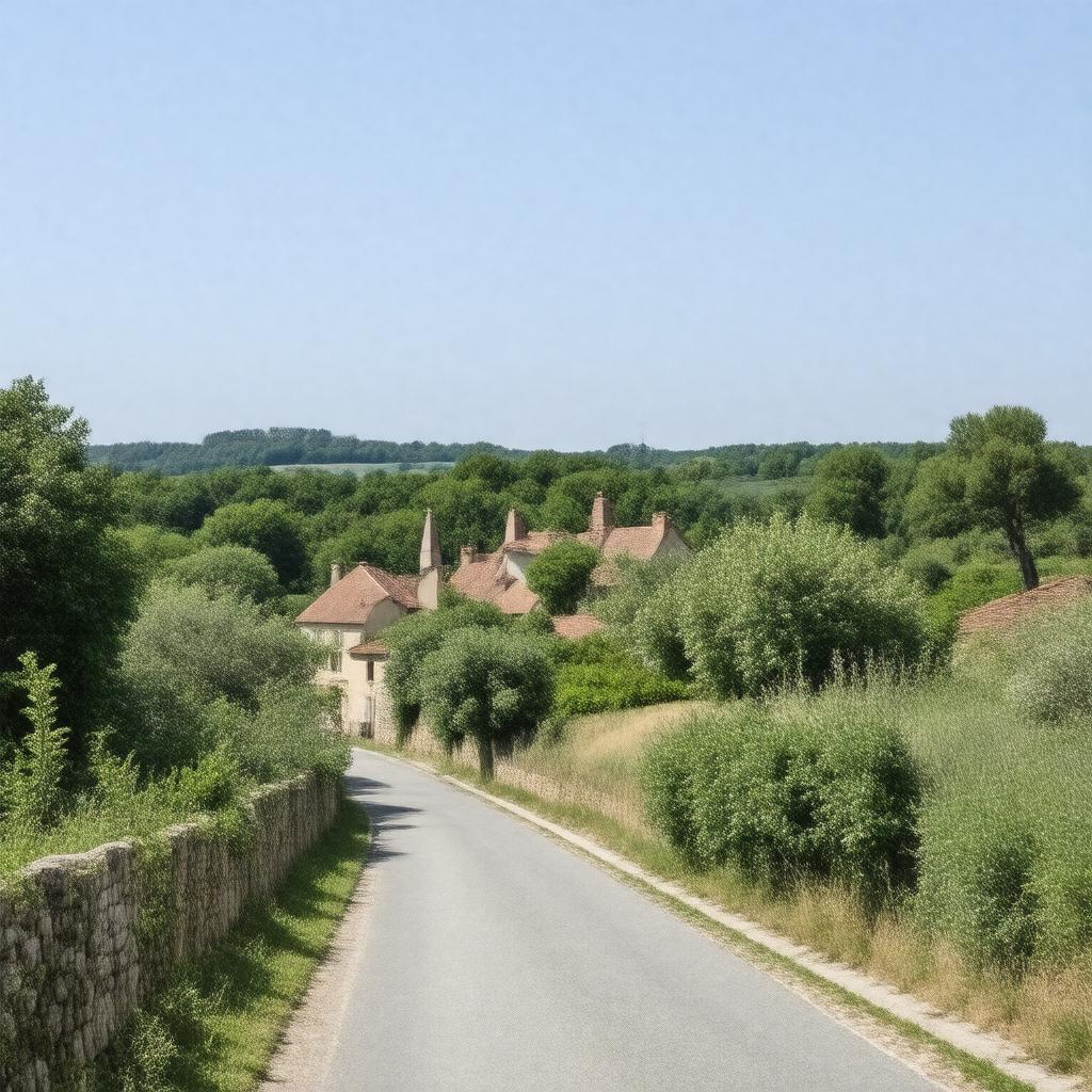 AI-created image of Nozay, France