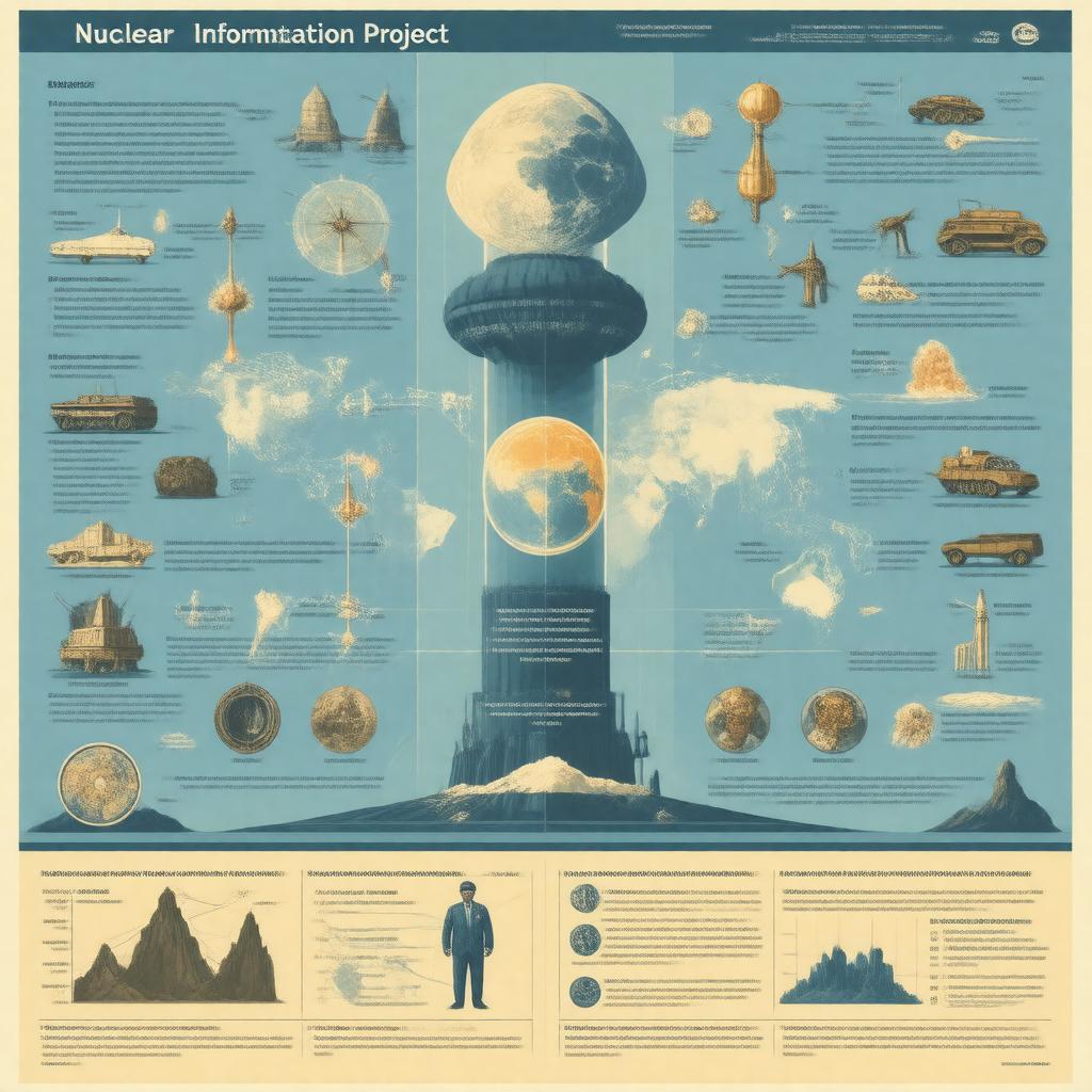 Click to view larger image AI-created image of Nuclear Information Project