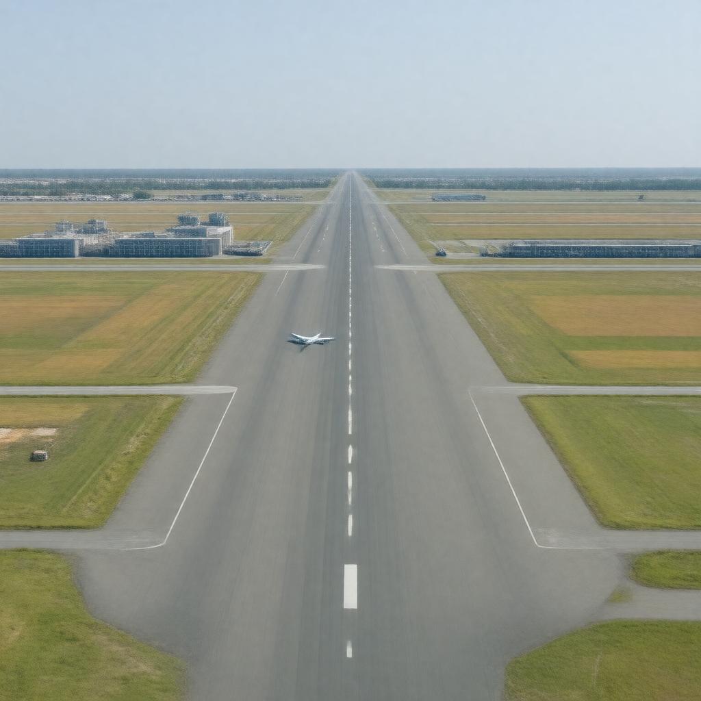 AI-created image of Nukus Airport