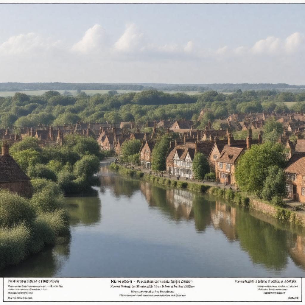 AI-created image of Nuneaton