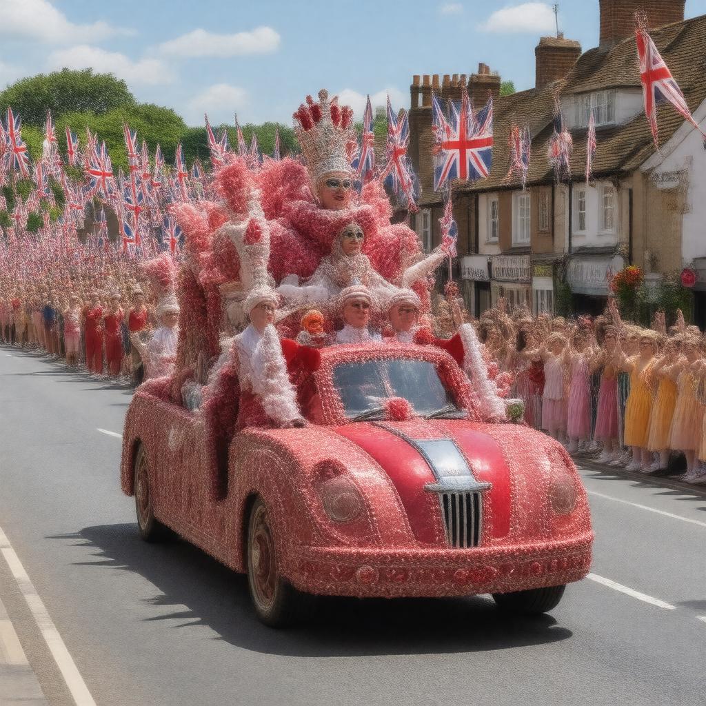AI-created image of Nuneaton Carnival