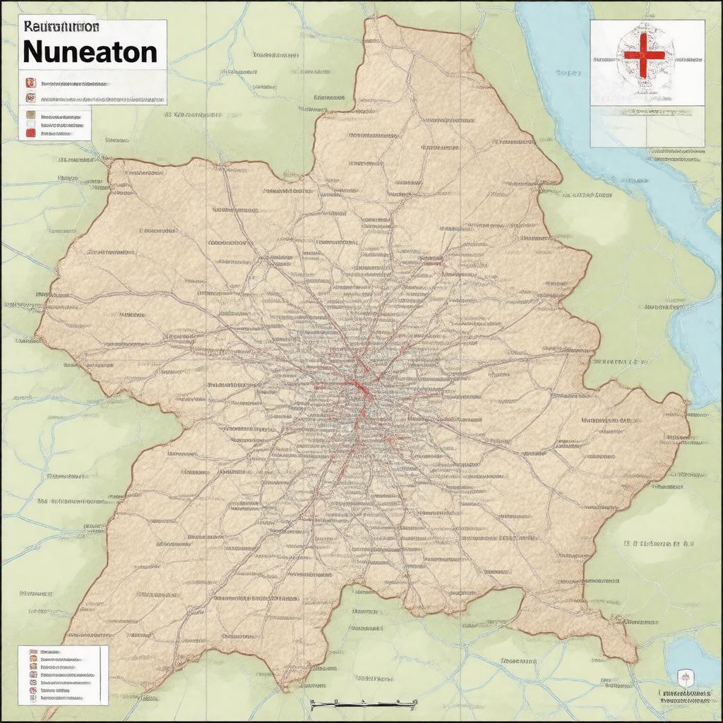 AI-created image of Nuneaton (UK Parliament constituency)