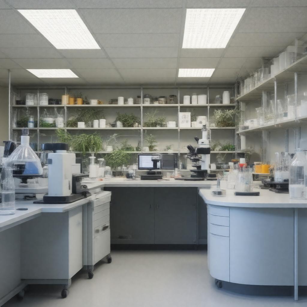 AI-created image of Nutrient Ecology Lab