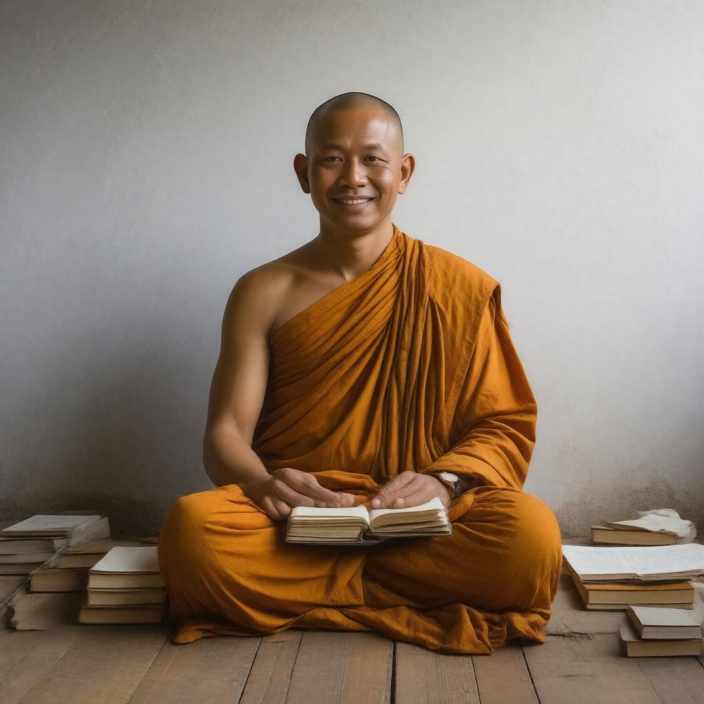 AI-created image of Nyanaponika Thera