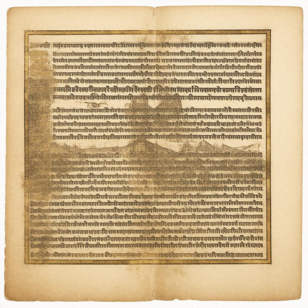 AI-created image of Nyaya Bhashya