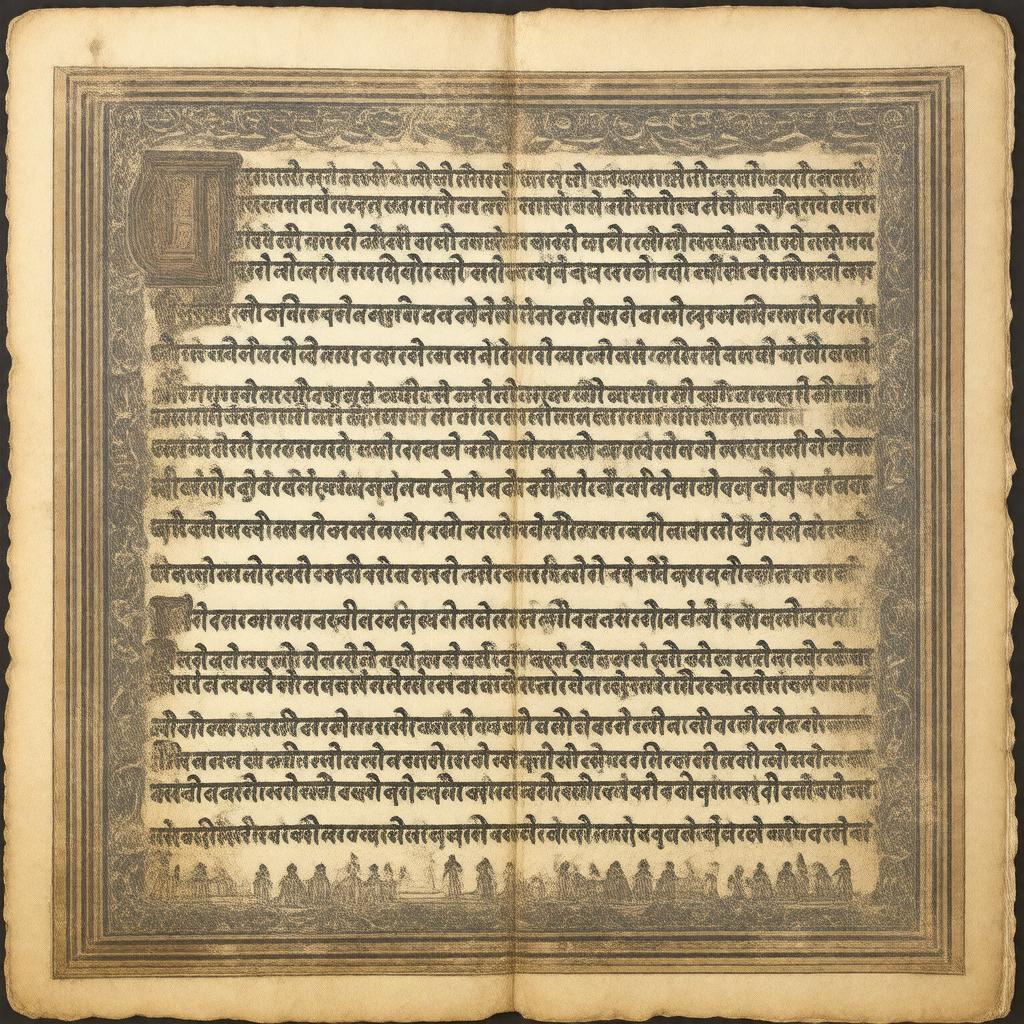 AI-created image of Nyaya Sutras