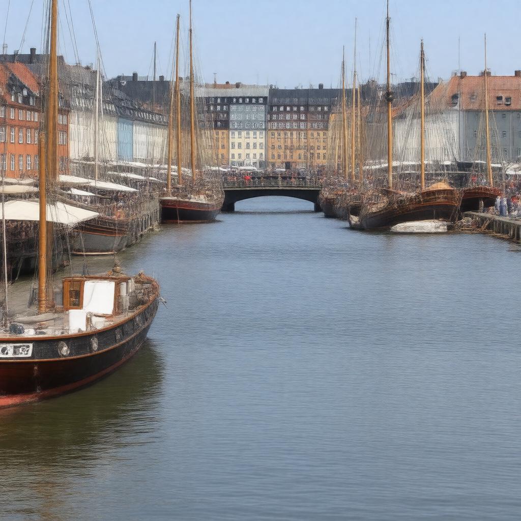 AI-created image of Nyhavn