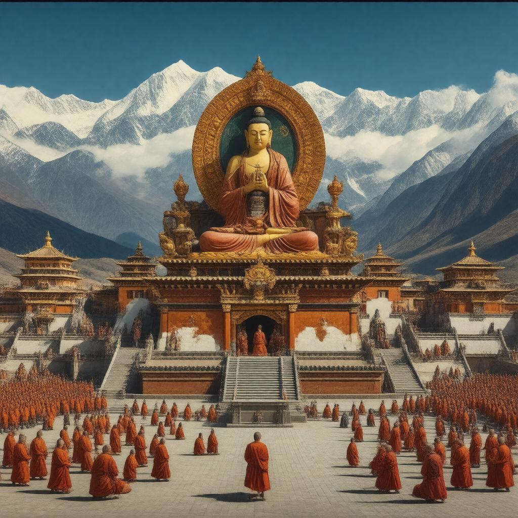 AI-created image of Nyingma-pa