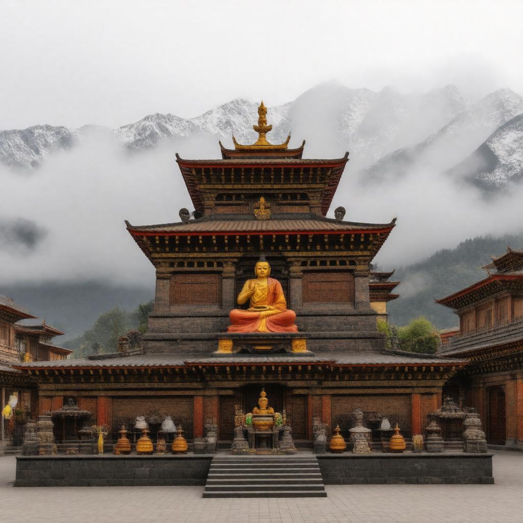 AI-created image of Nyingma