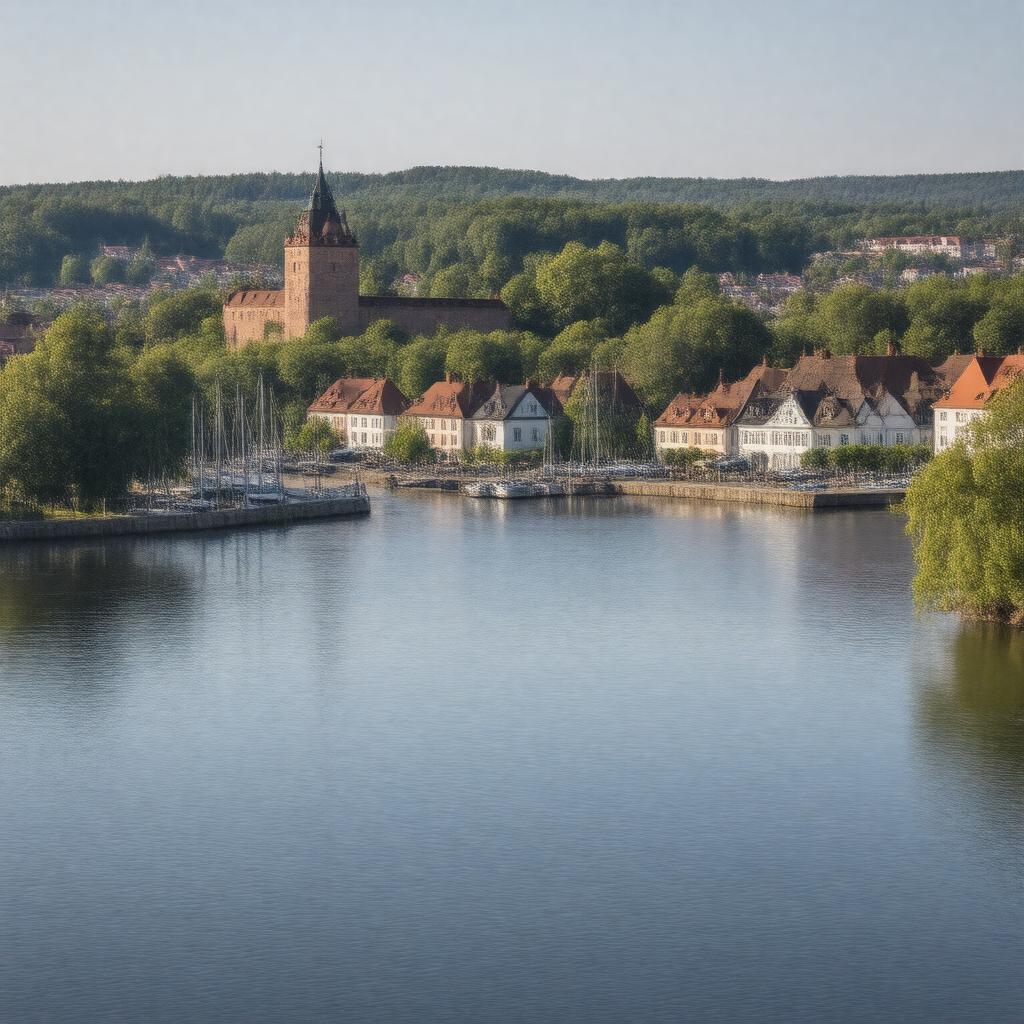 AI-created image of Nyköping