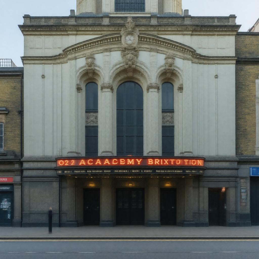 AI-created image of O2 Academy Brixton