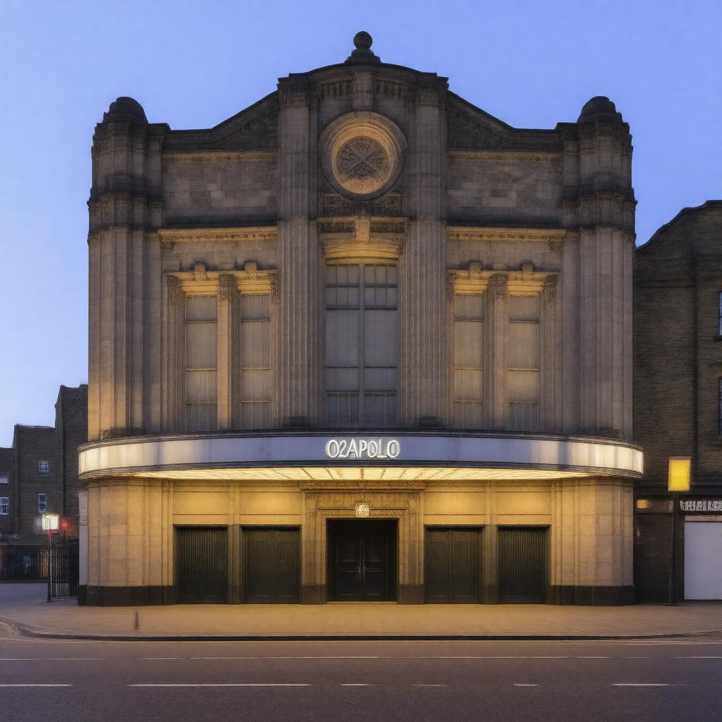 AI-created image of O2 Apollo Manchester
