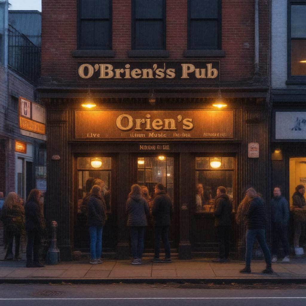 AI-created image of O'Brien's Pub