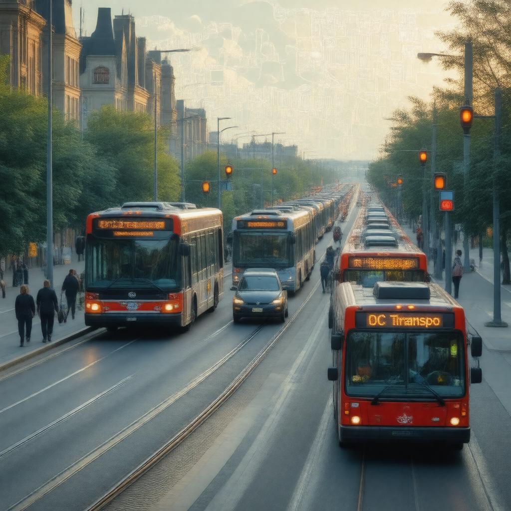 Click to view larger image AI-created image of OC Transpo