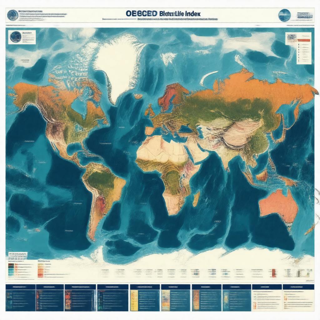 Click to view larger image AI-created image of OECD Better Life Index
