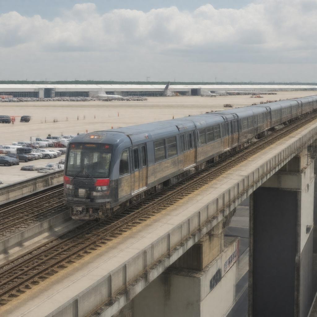 AI-created image of O'Hare ATS