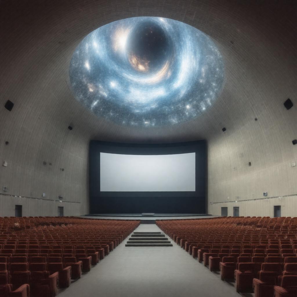 AI-created image of OMNIMAX Theater