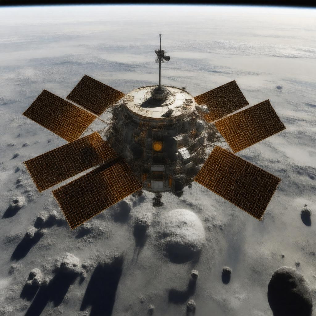 AI-created image of OSIRIS-REx