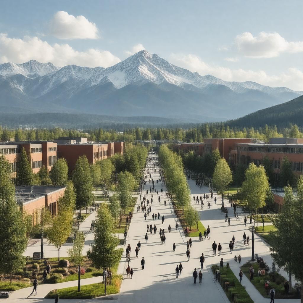 AI-created image of OSU-Cascades