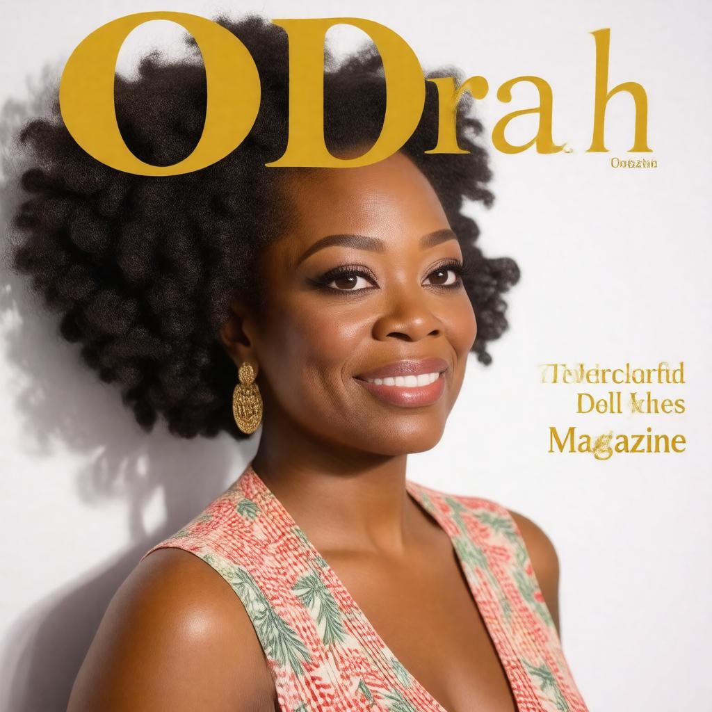 AI-created image of O, The Oprah Magazine