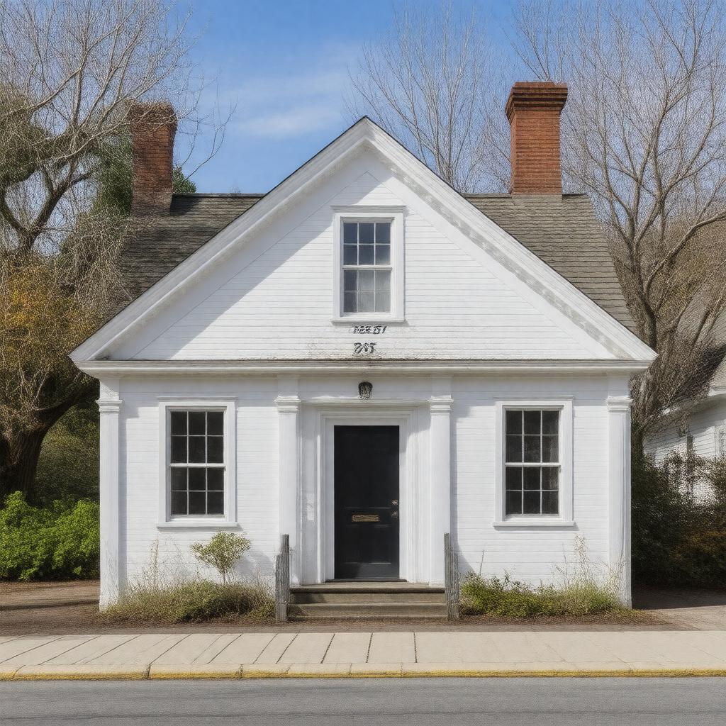 AI-created image of Oak Bluffs Post Office