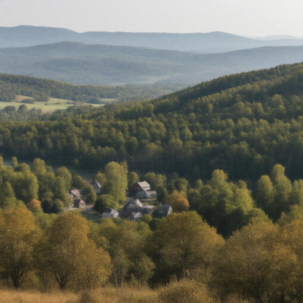 AI-created image of Oak Hill