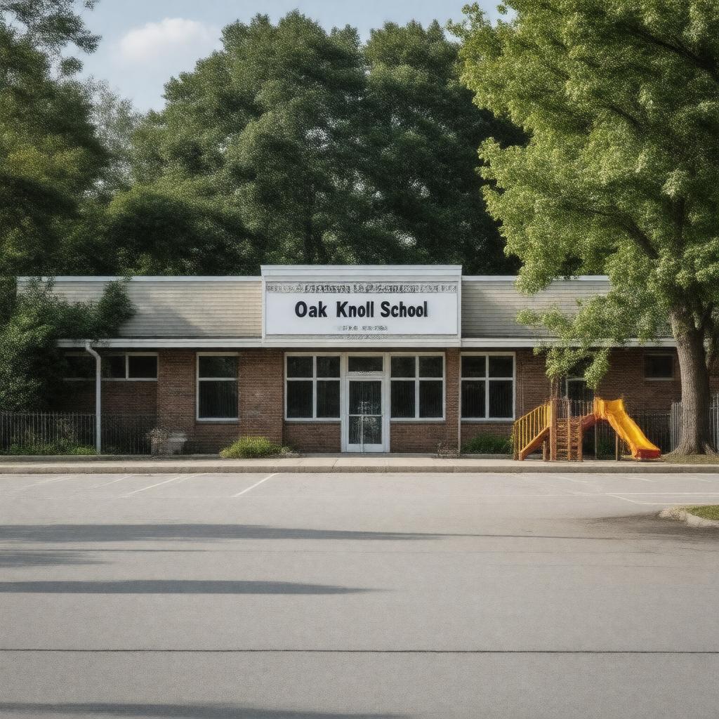 AI-created image of Oak Knoll School