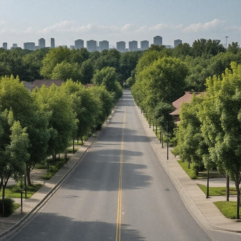 AI-created image of Oak Lawn, Illinois, USA