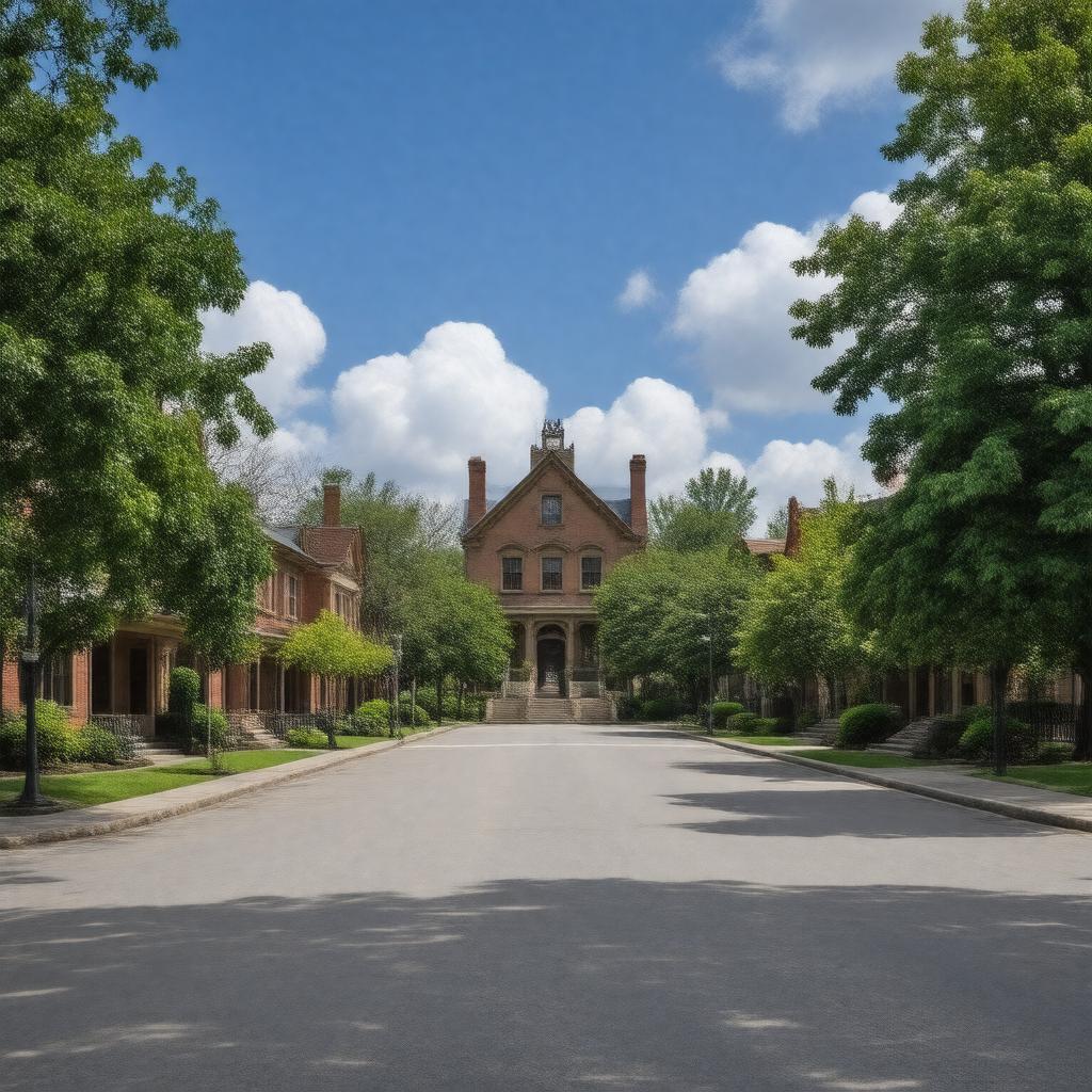 AI-created image of Oak Park, Illinois, United States