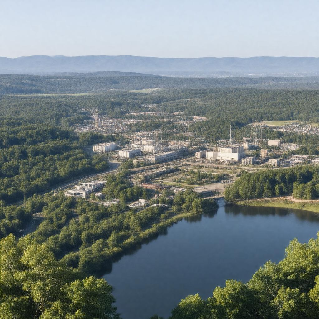 AI-created image of Oak Ridge