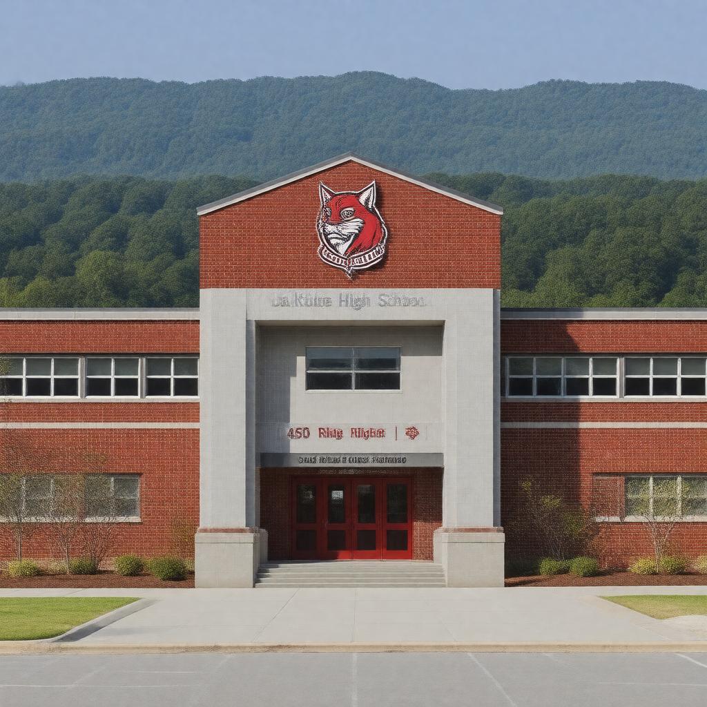 AI-created image of Oak Ridge High School