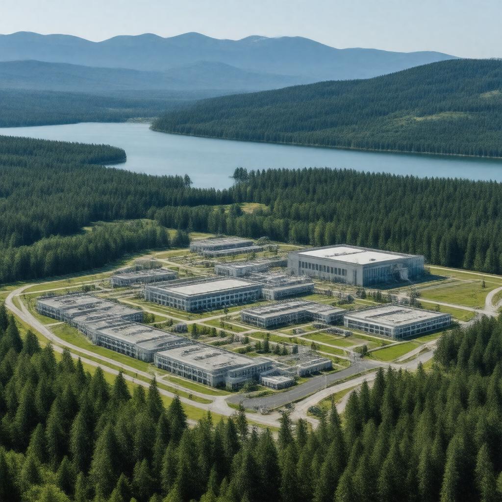 AI-created image of Oak Ridge National Laboratory