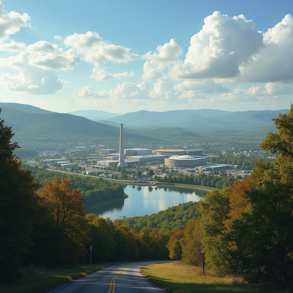 AI-created image of Oak Ridge, Tennessee