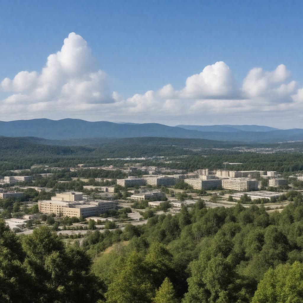 AI-created image of Oak Ridge, Tennessee