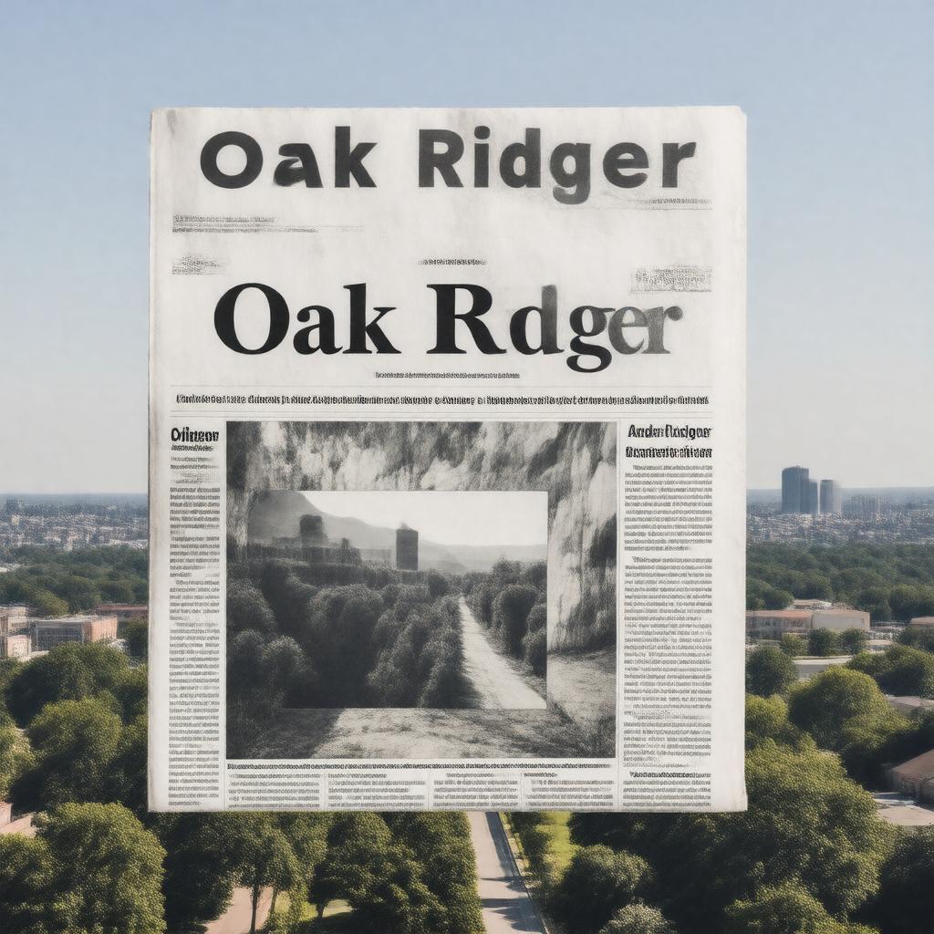 Click to view larger image AI-created image of Oak Ridger