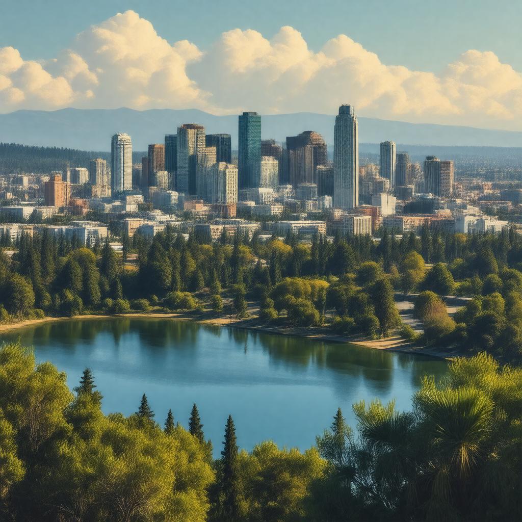 AI-created image of Oakland