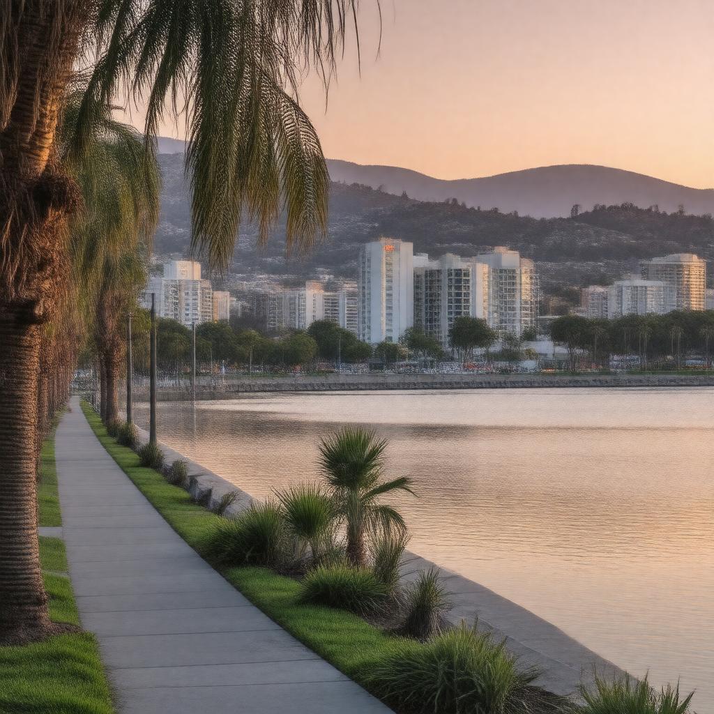 AI-created image of Oakland, California
