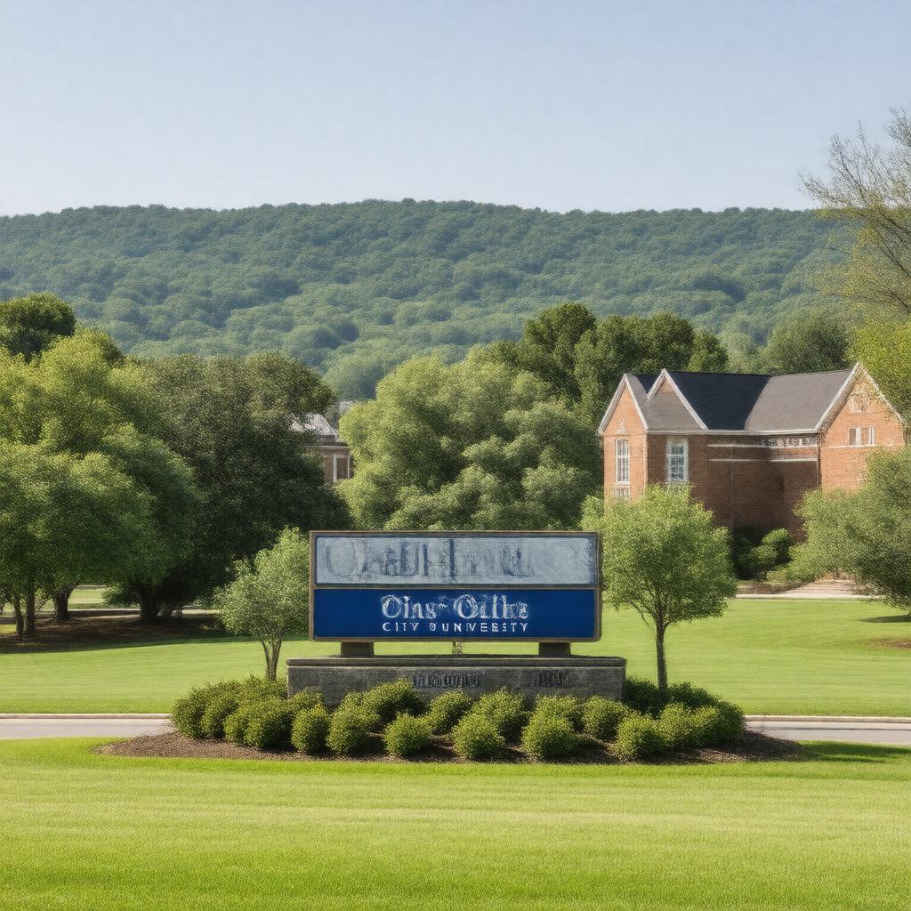 AI-created image of Oakland City University