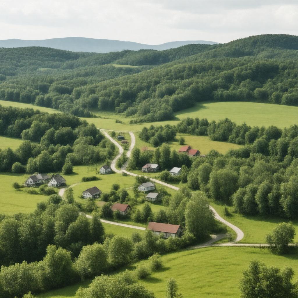 AI-created image of Oakland Mills