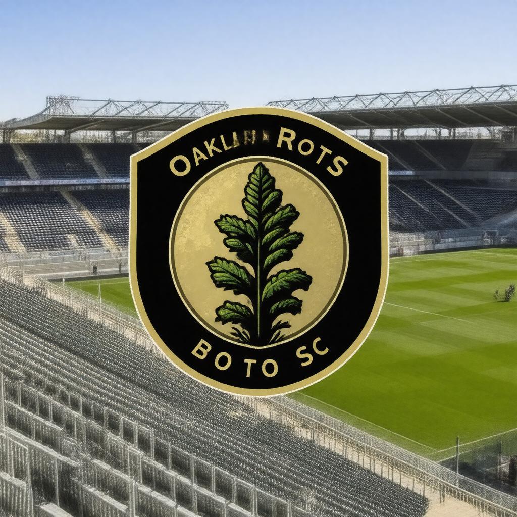 AI-created image of Oakland Roots SC