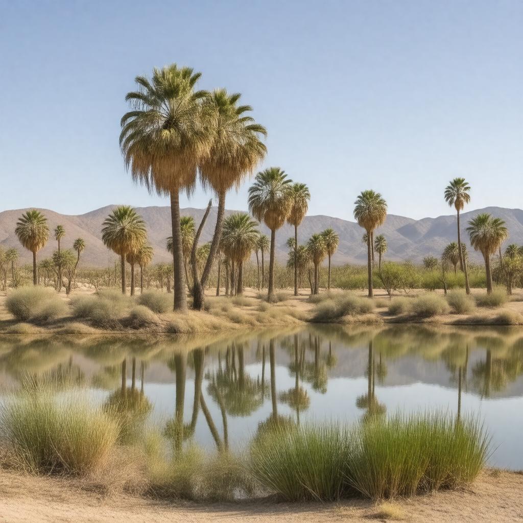 AI-created image of Oasis of Mara