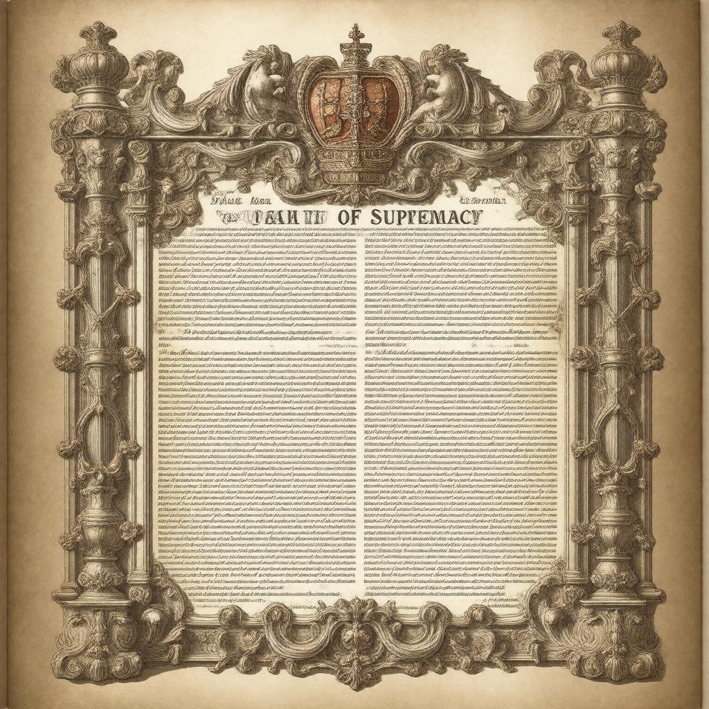 Click to view larger image AI-created image of Oath of Supremacy