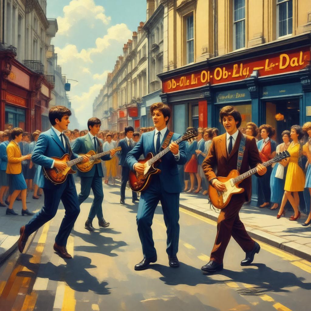 AI-created image of Ob-La-Di, Ob-La-Da