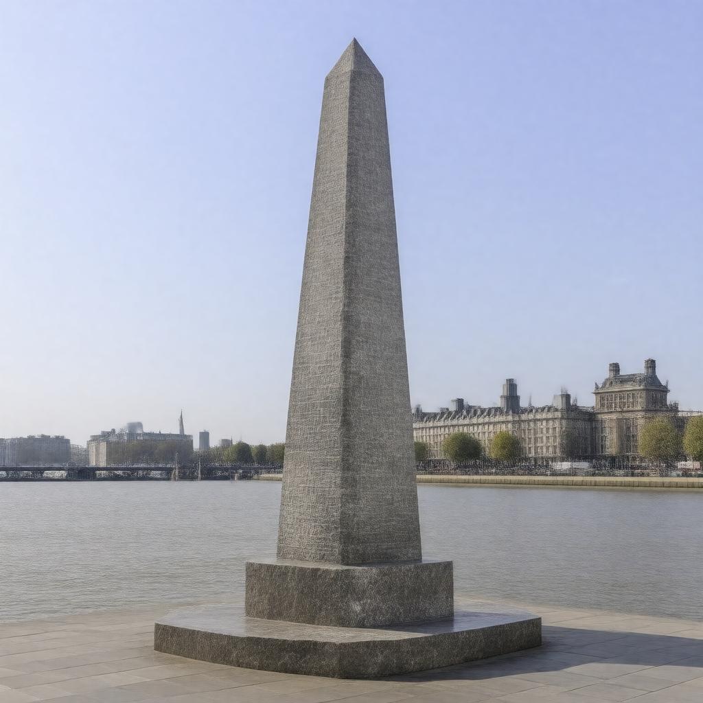 Click to view larger image AI-created image of Obelisk (Cleopatra's Needle)